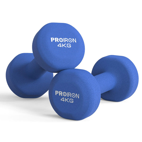 PROIRON Neoprene Dumbbell-Dumbbell-Blue-2 x 4KG-gb-PROIRON