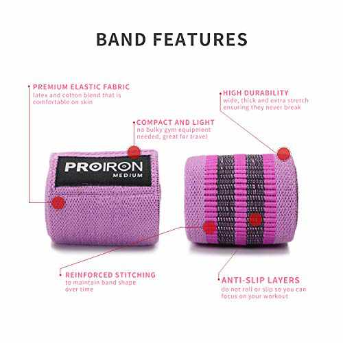 PROIRON Resistance Bands [3 Levels]-Exercise Bands-PROIRON