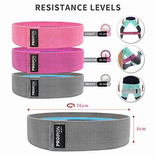 PROIRON Resistance Bands [3 Levels]-Exercise Bands-PROIRON