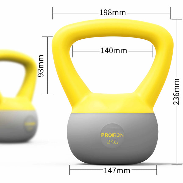 PROIRON Soft Kettlebell - 2/4/6/8/10KG-Kettlebell-PROIRON