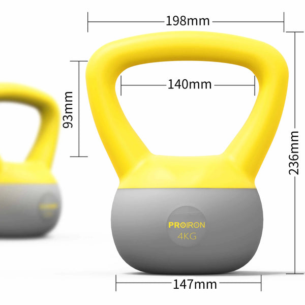 PROIRON Soft Kettlebell - 2/4/6/8/10KG-Kettlebell-PROIRON