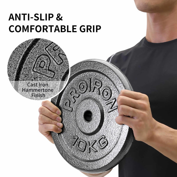 PROIRON Solid Cast Iron Weight Plate Discs-Dumbbell-PROIRON