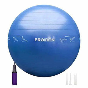 PROIRON Yoga Ball with Postures-Fitness Accessories-blue-45-55cm (for Height 142cm-160cm)-gb-PROIRON
