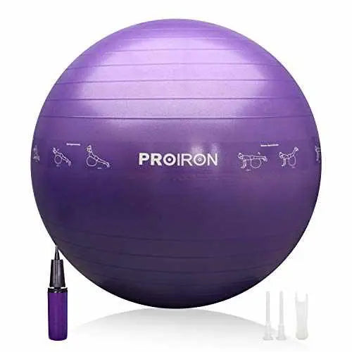 PROIRON Yoga Ball with Postures-Fitness Accessories-PROIRON