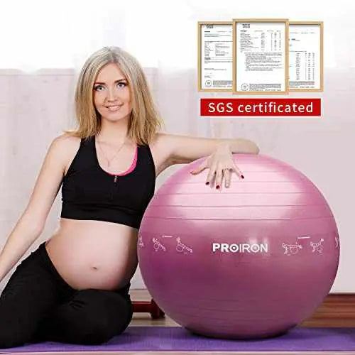 PROIRON Yoga Ball with Postures-Fitness Accessories-PROIRON